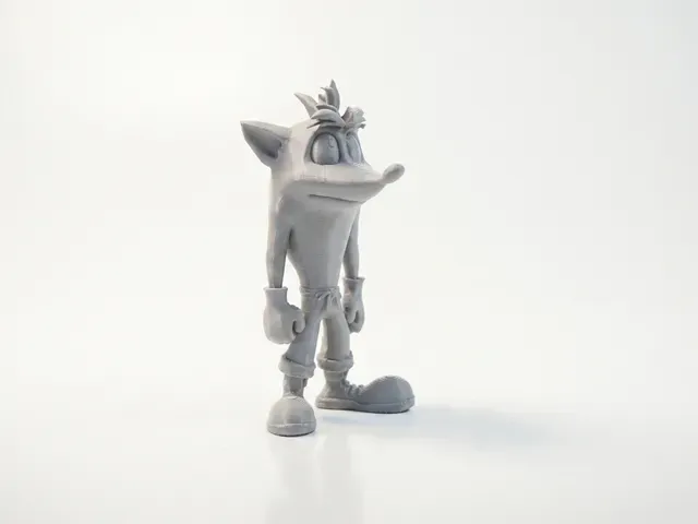 Crash Bandicoot Figurine Gaming 3D Printable — Image 4 of 5