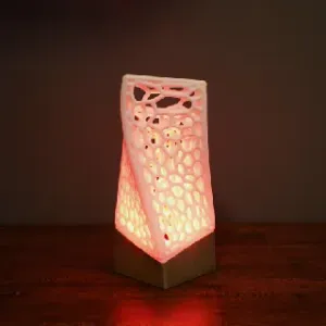 Square Voronoi Lamp