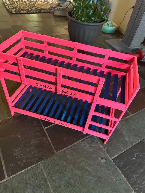 Bunk Bed Ikea Mydal scaled for American Girl (Our Generation) sized Doll 1/3 scale Version-101 — Фото 4 из 8