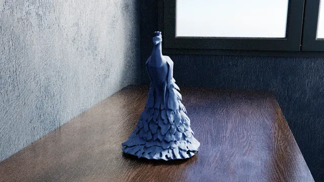 Low Poly Peacock — Image 5 of 9