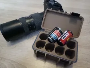Box for 8 rolls of 35mm films