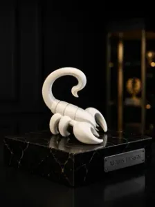 Abstract Zodiac Scorpio Statue