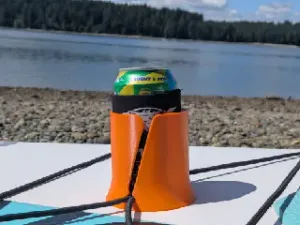 Sleek & Sturdy Drink / Can Holder for SUP (Stand-up Paddle Board)