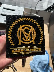 Melbourne Ska Orchestra band logo in 3d