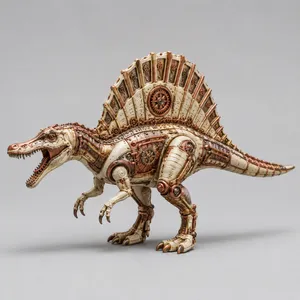 Steampunk Dinosaur Figurine
