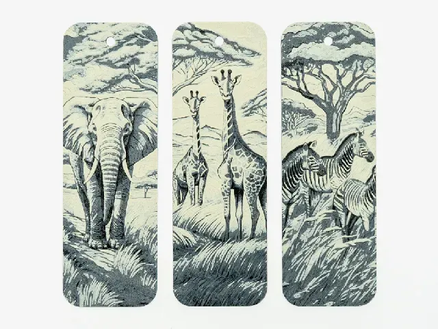 Savanna Wildlife Bookmarks — Фото 2 из 5