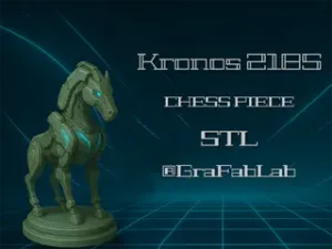 Kronos 2185 "Knight" - chess piece