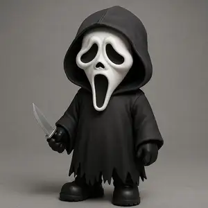 Ghostface Chibi – Cute Horror Icon for 3D Printing