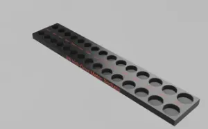 3/8 Inch Drive Metric Socket Organizer