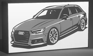 Audi A4 B9 Lightbox