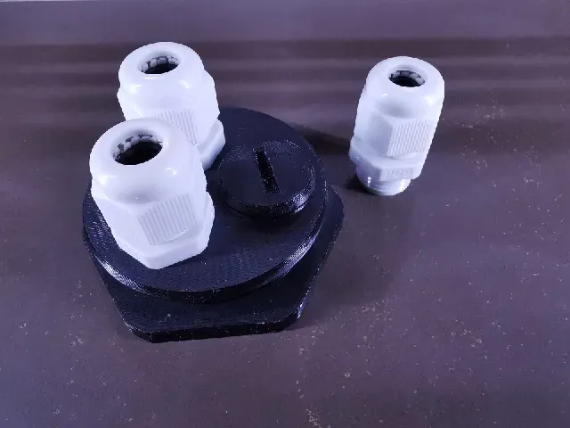 PG36 Blind Stuffing-Adapter to 3xPG9 Cable Gland/ PG36 Blindstopfen-Adapter auf 3xPG9-Kabelverschraubung — Фото 18 из 18