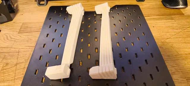 Anti-rattle curved plate guides for Core One L Skadis mod — Фото 6 из 10