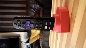 Roku tv remote control stand heart