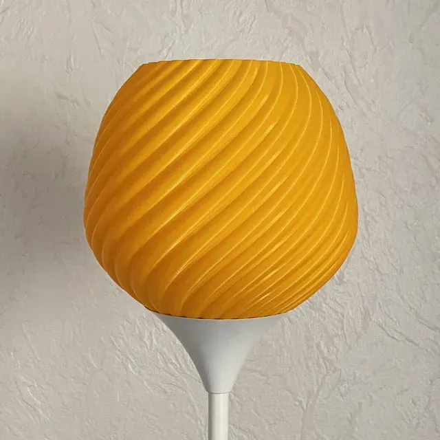Twisted Ribbed Globe Lamp — Фото 5 из 14