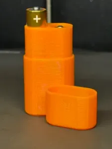 Parametric Battery Box with Snap Lid