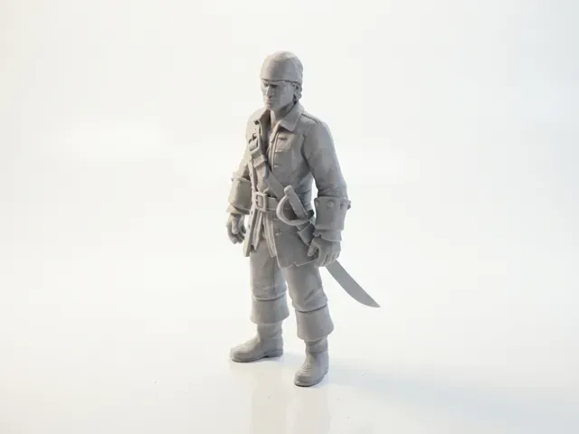 Will Turner Pirate Figurine Movies 3D Printable — Image 2 of 5
