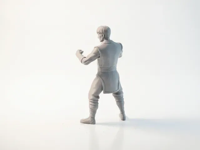 Liu Kang MK Fighter Figurine Gaming 3D Printable — Image 5 of 5
