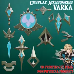 Varka Cosplay Accessories Set Genshin Impact