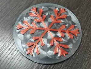 Snowflake Coaster 5