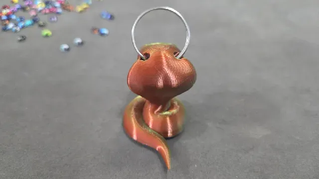 Cute cobra snake - 6mm + 8mm glass eye compatible — Фото 17 из 19