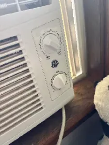Window AC knob