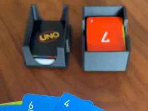 UNO Card Game Storage Box | Deck Holder to Play