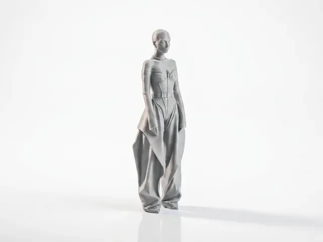 Elegant Female Figurine 3D Printable Model STL — Image 3 of 5