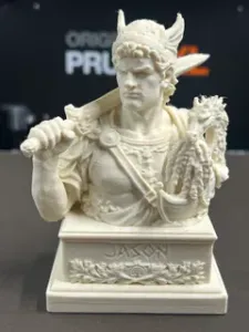 Jason Bust – Greek Hero and Argonaut Leader Statue STL