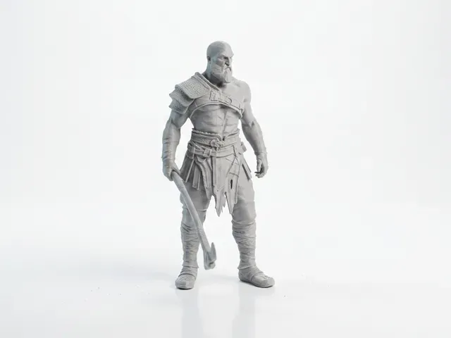 God of War Kratos Figurine Gaming 3D Printable — Фото 2 из 5