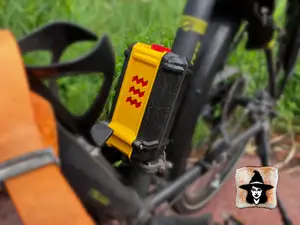 Tool box for bicycle.