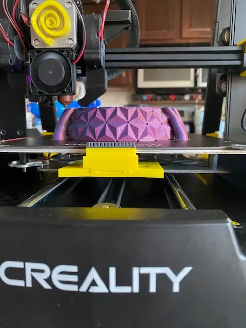 Ender 3 v3 SE nozzle wipe brush