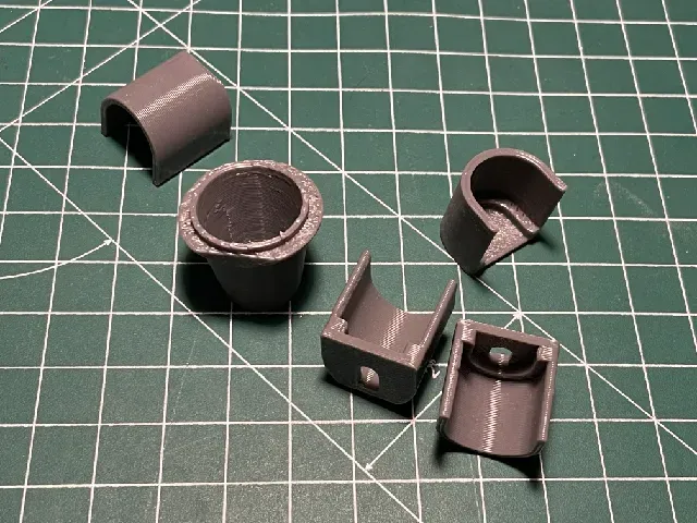 Porsche 944 968 Door Card Speaker Mounting Brackets