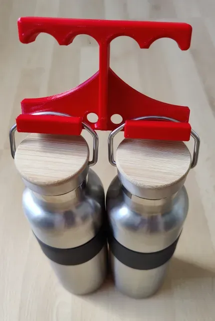 Handgriff für zwei HiLo sports isolierte Trinkflasche/ Handle for two HiLo sports insulated drinking bottle