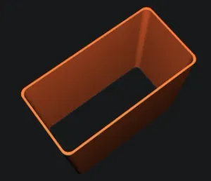 Rectangle Ventilation 110x55mm Straight.