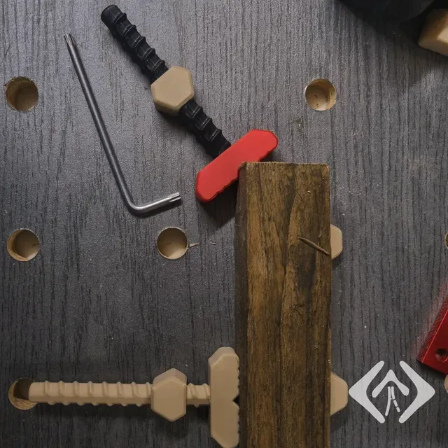 Bench Dog Clamp for 20mm Workbench / MFT Table