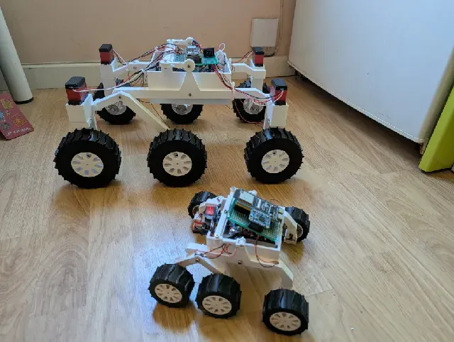 Papaya Pathfinder - Open Source ESP32 Rover