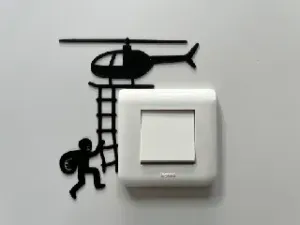 Wall Light Switch Decoration #22