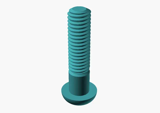 Hundreds of Metric Dome V2 Bolt Screws M2 up to M64 (easy print) — Фото 4 из 4