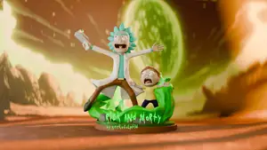 Collectible Rick and Morty Figurine