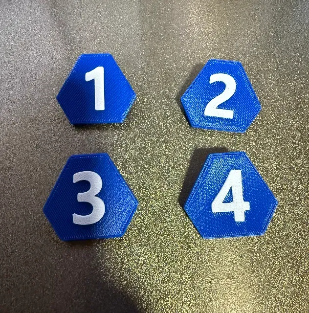 Flashforge AD5X Filament Spool Numbers
