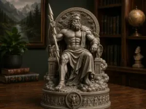 Zeus, King of Olympus-Mythological Statue