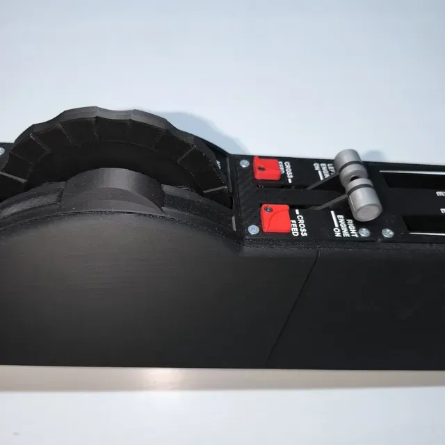 Inspired by Diamond DA42 – Fully 3D Printed DIY Dymon 4200 TE Center Console for Flight Simulator — Image 5 of 15