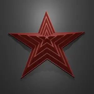 антистресс звезда на магнитах 5*2