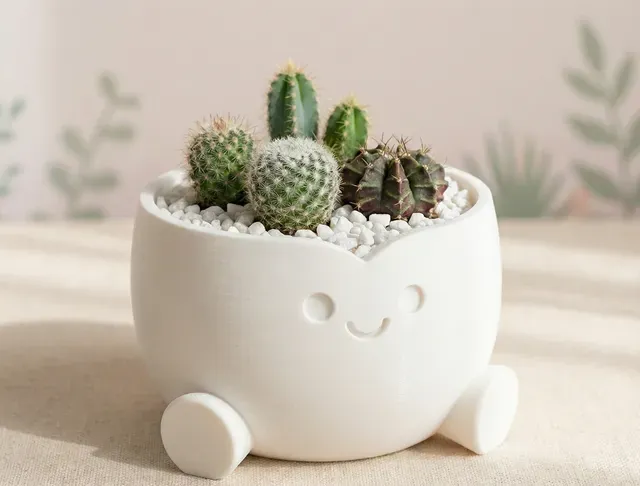 Smiling Planter ♡ - Cute Decor — Фото 6 из 8