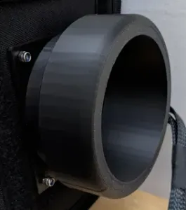 80mm Fan Exhaust Adapter—Connect to Standard 4" Vent Hose (Easy Upgrade)