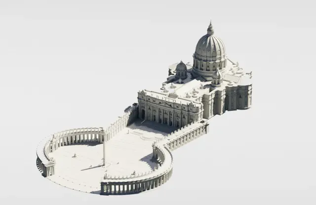 St. Peter's Basilica & Square - Vatican City — Фото 12 из 19