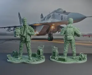 Juice : Little Green Army Men.