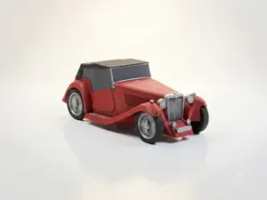 MG T-Type - Retro Sports Car Model