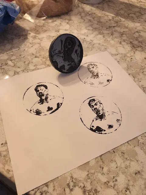 Jean Claude Van Damme Stamp