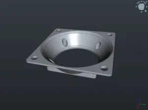 Fan Adapter 60mm - 40mm